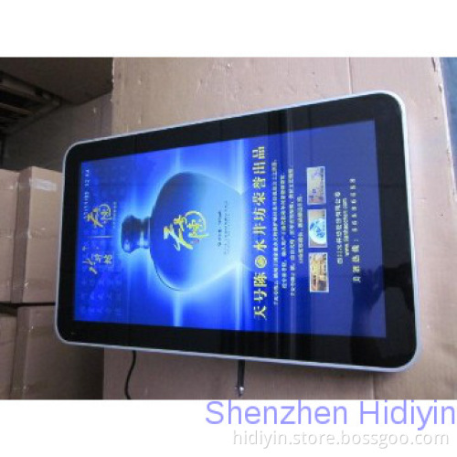 Wifi 55 inch network advertising display with CE/ROHS